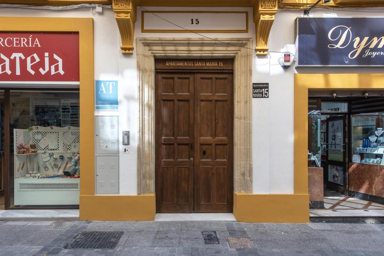 Apartamentos Santa Maria 15 เฮเรซ เด ลาฟรอนเตรา ภายนอก รูปภาพ